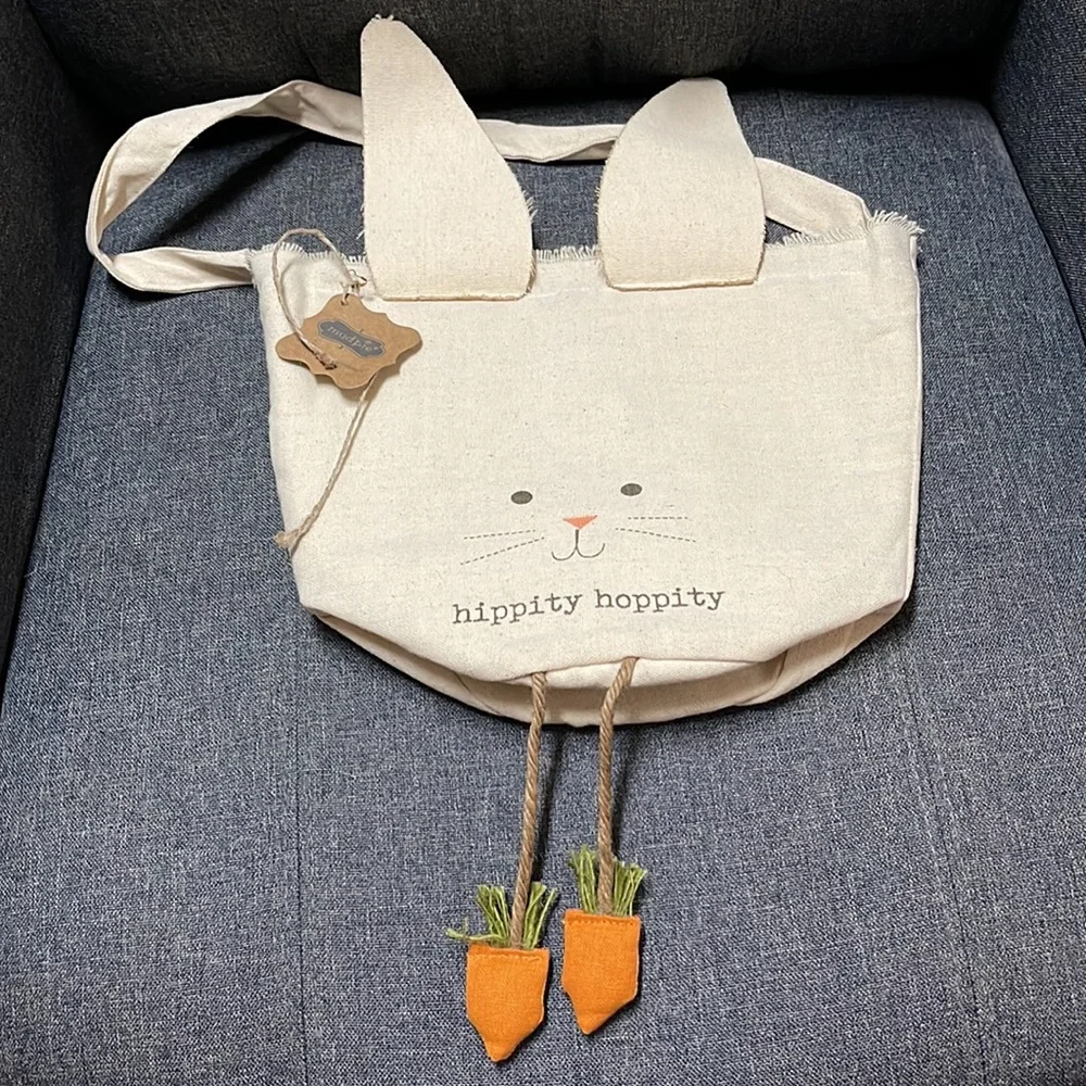 Mud Pie Easter Bunny Candy Bag